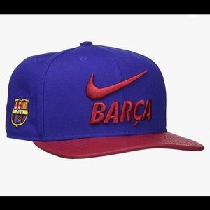 Barcelona FCB Soccer Nike Snap Back Hat